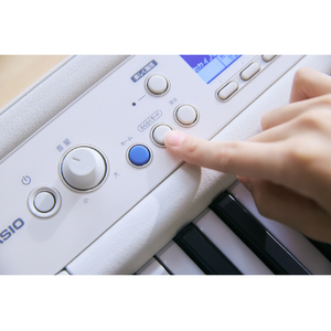 カシオ 光ナビキーボード 光ナビ ホワイト LK-550WE-イメージ11