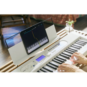 カシオ 光ナビキーボード 光ナビ ホワイト LK-550WE-イメージ6