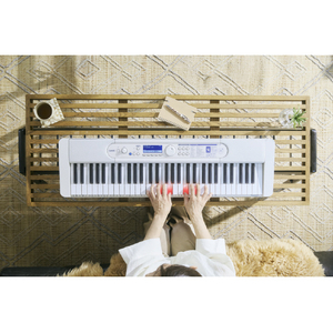 カシオ 光ナビキーボード 光ナビ ホワイト LK-550WE-イメージ8