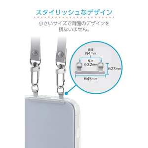 エレコム ステンレスストラップホールシート 2口タイプ シルバー P-STHD2SSV-イメージ6