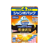 ジョンソン スクラビングバブル トイレスタンプ 最強抗菌 クリスピーシトラス 替え 4本入 FCJ644S