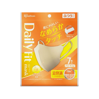 アイリスオーヤマ DAILYFITMASK ふつう 7枚 ペールベージュ FCJ395K-RN-DH7SXQ
