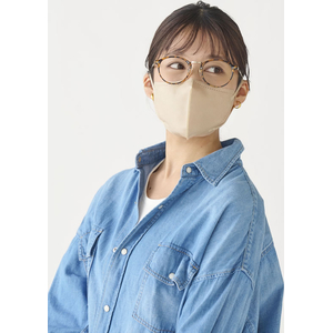 アイリスオーヤマ DAILYFITMASK ふつう 7枚 ペールベージュ FCJ395K-RN-DH7SXQ-イメージ3