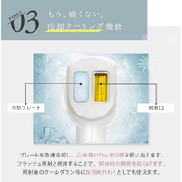 miraie KRD1060S ヘアリムーバー IPLフラッシュ式光美容器 |エディオン