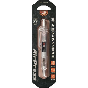 トンボ鉛筆 油性ボールペン エアプレス クリア FCJ650R-BC-APN20-イメージ2