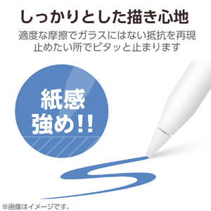 エレコム iPad mini(A17 Pro)用フィルム 紙心地 反射防止 上質紙タイプ TB-A25SFLAPL-イメージ5