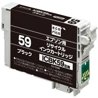 エコリカ リサイクルインクカートリッジ ブラック ブラック ECI-E59B