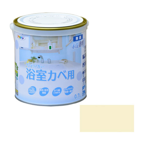 アサヒペン NEW水性インテリアカラー浴室カベ 0．7L クリーム色 AP9017652-イメージ1