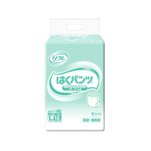 リブドゥコーポレーション リフレ はくパンツ スリムタイプ L 18枚入り FCE956S-イメージ1