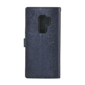 HANSMARE Galaxy S9+用CALF Diary ネイビーブルー HAN12537S9P-イメージ3