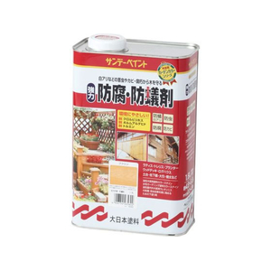 サンデーペイント 強力防腐防蟻剤 ブラウン 1600mL FCE421Z-#265602-イメージ1