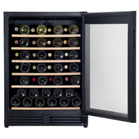 アイリスオーヤマ IWC-C511A-B 【右開き】ワインセラー(51本収納