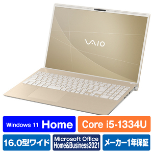 Sony VAIO ノートパソコン本体 VGN-TT51JB 初期化済み&箱あり VAIO VJF16190511N ノートパソコン VAIO F16 サテンゴールド