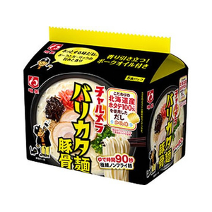 明星食品 チャルメラ バリカタ麺豚骨 5食パック F800338-イメージ1