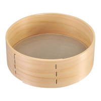 江部松商事 EBM/木枠 ステン張 そば粉フルイ 8寸(60メッシュ) FC160LH-3073740