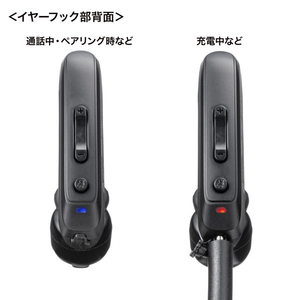 サンワサプライ Bluetoothヘッドセット(デュアルマイクノイズキャンセル搭載) MM-BTMH68BK-イメージ11