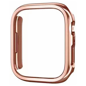 GAACAL Apple Watch Series 4-6/SE1-2 [44mm]用プラスチックフレーム メタリックローズゴールド W00224R4-イメージ1