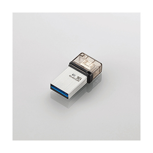 エレコム USB3.1(Gen1)対応OTGメモリ 16GB MF-SEU3016GSV エレコム USB3.1(Gen1)対応OTGメモリ 16GB MF-SEU3016GSV
