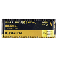 アイリスオーヤマ 大容量アルカリ乾電池 単4形12本パック LR03BP12P