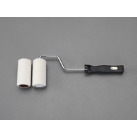 エスコ 接着剤用ローラー刷毛セット 2本 75mm FCY7421-EA109NE-301