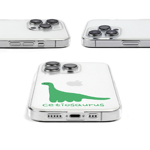 AKAN iPhone 14 Pro用ソフトクリアケース アロサウルス AK23538I14P-イメージ8