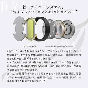 AVIOT 完全ワイヤレスイヤホン Black TE-J2-BK-イメージ10