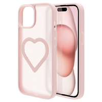 ラスタバナナ iPhone 15/14/13用Mignu TPU×PCケース ピンク＊フロストピンク 9114IP361HPFPK