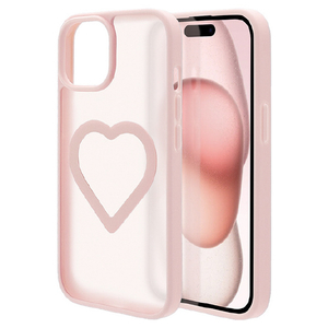 ラスタバナナ iPhone 15/14/13用Mignu TPU×PCケース ピンク＊フロストピンク 9114IP361HPFPK-イメージ1