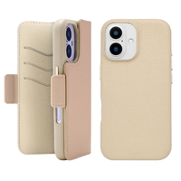 ユニケース iPhone 16用2Way Mag Flip Case ピンク UNI-CSDIP24M-2MFPK