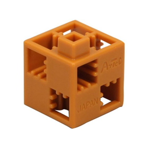 アーテック Artecブロック 基本四角 24P 茶 FCS2845-77752-イメージ2