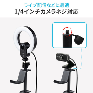 サンワサプライ ゲームコントローラースタンド(ヘッドフォンホルダー付) ブラック JY-STN1BK-イメージ19