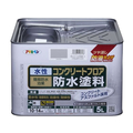 アサヒペン 水性コンクリートフロア防水塗料 5L ライトグレー FC589PJ