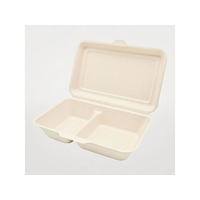 パックスタイル バガス容器 WBランチ 240-150-2 ラミ 50枚 FC366SH-00686420