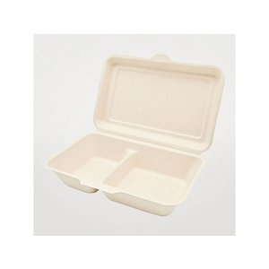 パックスタイル バガス容器 WBランチ 240-150-2 ラミ 50枚 FC366SH-00686420-イメージ1