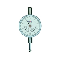 テクロック 小型ダイヤルゲージ 測定範囲0~10mm 0～100.01±0-50-10081.6以下 FC107JU-3323137