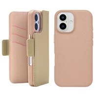 ユニケース iPhone 16用2Way Mag Flip Case ベージュ UNI-CSDIP24M-2MFBE