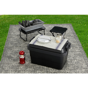 トラスコ トランクカーゴ　５０Ｌ　黒 BLKC-50-イメージ6