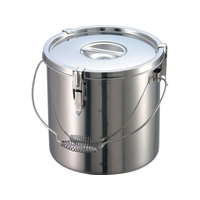 江部松商事 EBM/18-8 パッキン寸胴鍋 目盛付 18cm 吊付 FC029KY-0047600