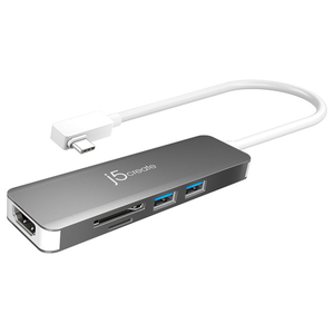 j5 create USB-C 3．1 Gen2 SuperSpeed+ マルチアダプター スペースグレー JCD372-イメージ1