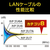 サンワサプライ カテゴリ8メッシュフラットLANケーブル(5．0m) ブラック KB-T8MEFL-05BK-イメージ6