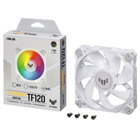 ASUS 120mmケースファン TUF Gaming ホワイト TUFGAMINGTF120ARGBW