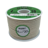 ユタカメイク 綿金剛打ロープ ボビン巻 4mm×30m FC588GN-8276069