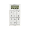dretec/デジタルタイマー「スリムキューブ」 ホワイト T-617WT FCD020C-4689472