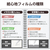 エレコム iPad mini(A17 Pro)用フィルム 紙心地 文字用 なめらかタイプ TB-A25SFLAPNS-イメージ3