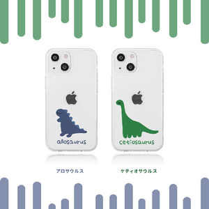 AKAN iPhone 14 Pro用ソフトクリアケース ケティオサウルス AK23539I14P-イメージ3