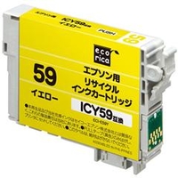 エコリカ リサイクルインクカートリッジ イエロー イエロー ECI-E59Y