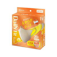 アイリスオーヤマ DAILYFITMASK ふつう 20枚 ペールベージュ FCJ399K-RN-DH20SXQ