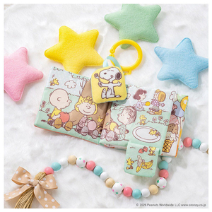 タカラトミー しかけいっぱい!いっしょにおでかけ布えほん スヌーピー ｲﾂｼﾖﾆｵﾃﾞｶｹﾇﾉｴﾎﾝｽﾇ-ﾋﾟ--イメージ8