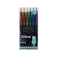 パイロット ゲルインキボールペン ジュース ネオンカラー 0.5mm 6色セット FC691SZ-LJU-15-6CN