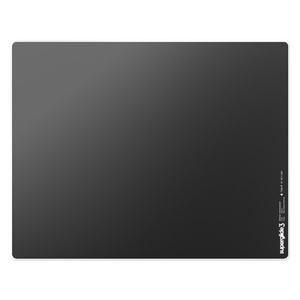 Pulsar Superglide3 Glass Mousepad Type-S Mサイズ Black SGPMB3S-イメージ1